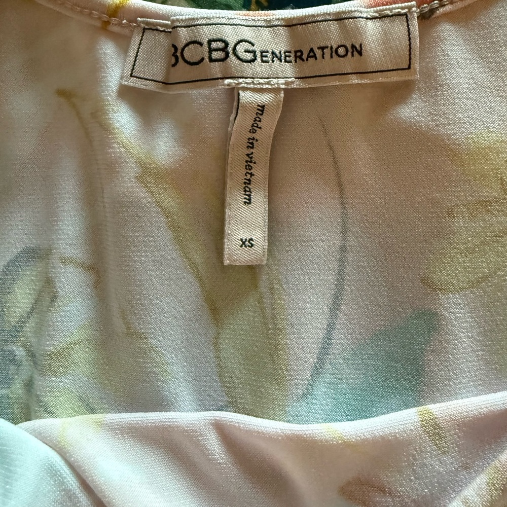 BCBGeneration Floral Swimsuit - Picture 3 of 3